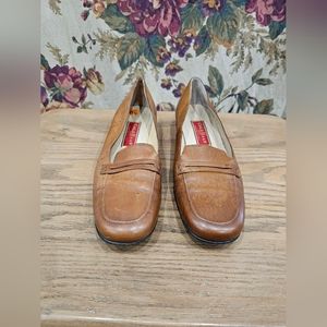 Cole Haan Women's Penny Loafers Brown Tan Leather Size 8.5